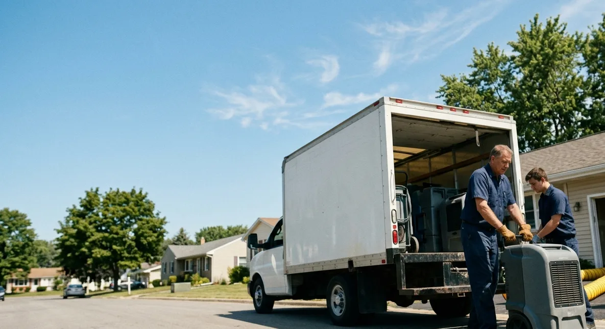 Water Damage Cleanup in Hamilton, IA near me